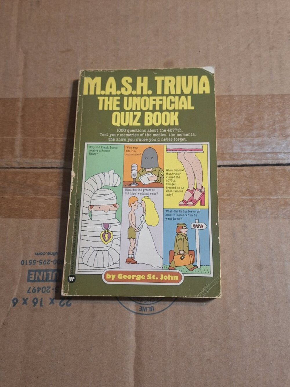 MASH Trivia the unofficial quiz book